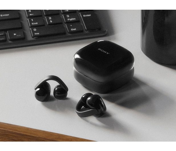 SONY LinkBuds WF-LC900 Czarne WFLC900B.CE7 - 1482608 - zdjęcie 6